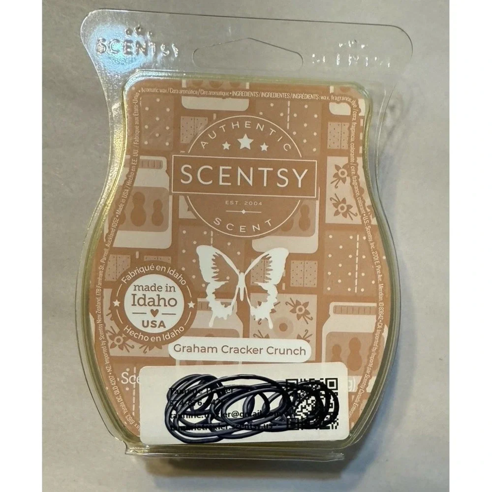 Lot Of 6 Fall Scentsy Bars Autumn‎ Pumpkin Sticky Bun Cinnamint Spiced Harvest